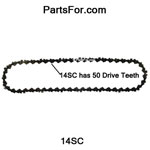 14SC saw chain